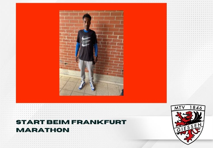 Start beim Frankfurt Marathon