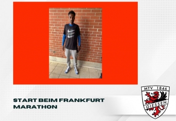 Start beim Frankfurt Marathon