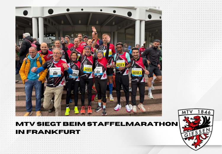 Lauftreff des MTV 1846 Gießen feiert Erfolge beim Frankfurt Marathon 2025